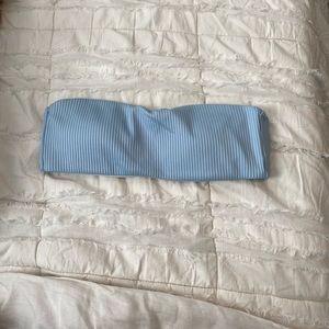 victoria’s secret pink bandeau bikini top